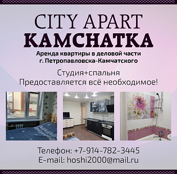 City_apart Kamchatka, аренда квартиры